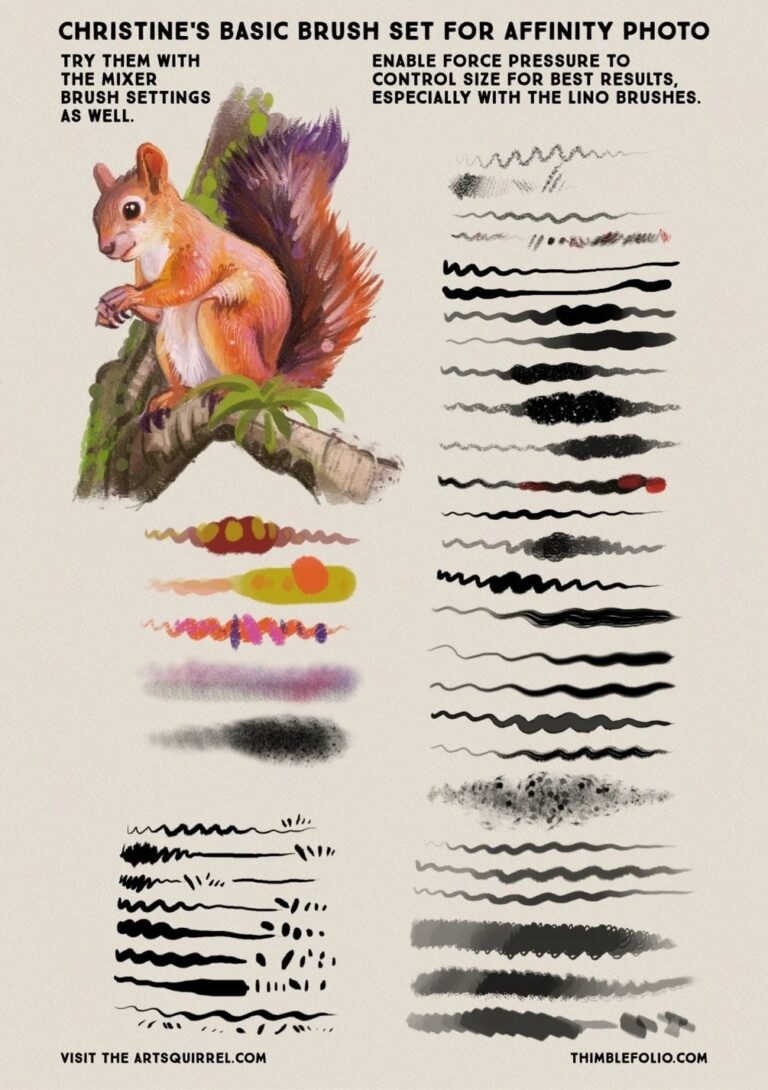 New digital painting brushes in my shop